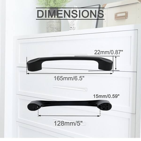Shop 5pcs Cabinet Handles Euro Bar Pull Aluminum Alloy Painting 5