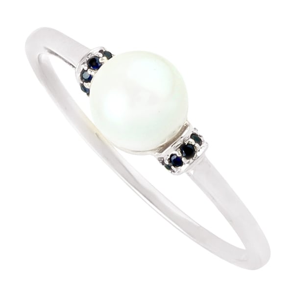 Overstock discount pearl rings