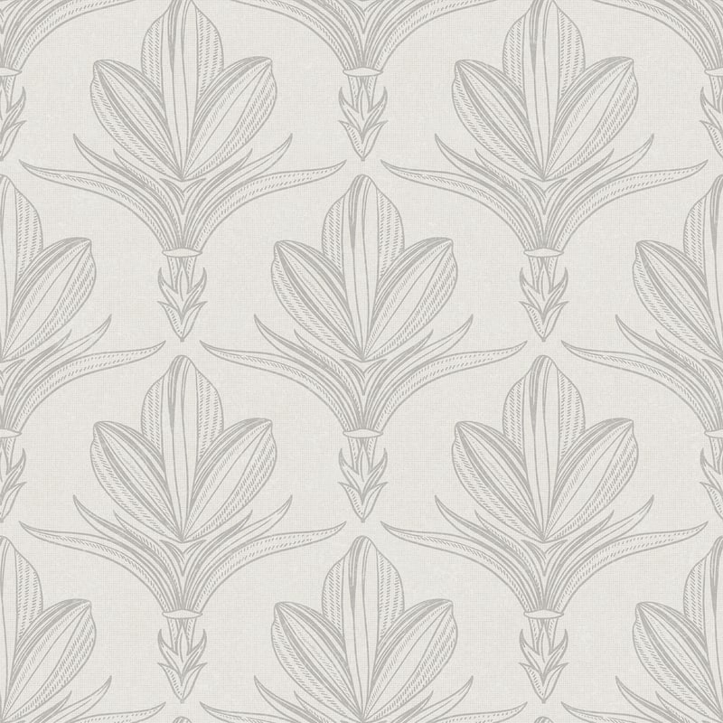 NuWallpaper Larkyn Grey Peel and Stick Wallpaper