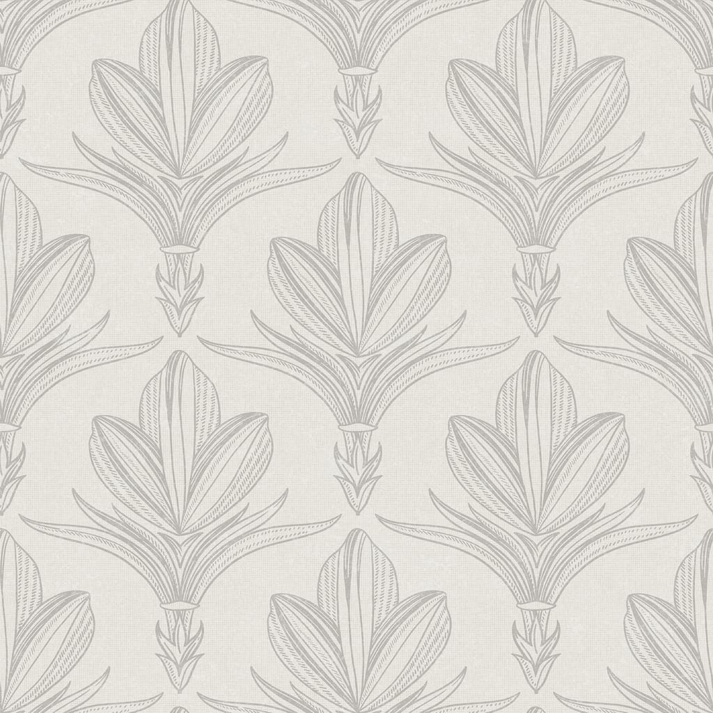 NuWallpaper Larkyn Grey Peel and Stick Wallpaper