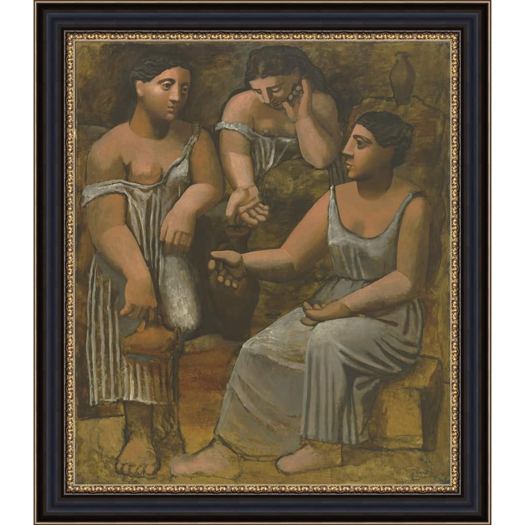 Three Women at a Fountain by Pablo Picasso Giclee Print Oil Painting ...
