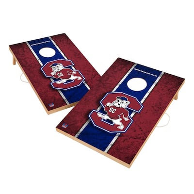 Vintage South Carolina State University Bulldogs Regulation 2x4 Cornhole Set