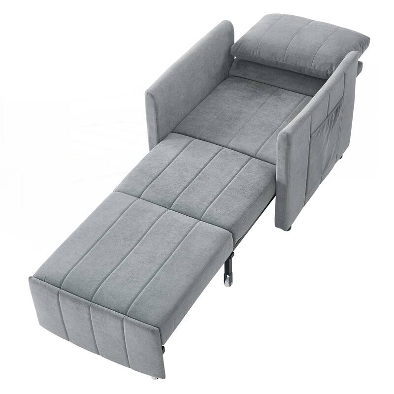 Upholstered Convertible Sleeper Sofa