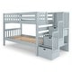 preview thumbnail 24 of 35, Taylor & Olive Trillium Twin over Twin Stairway Bunk Bed, 3 Steps