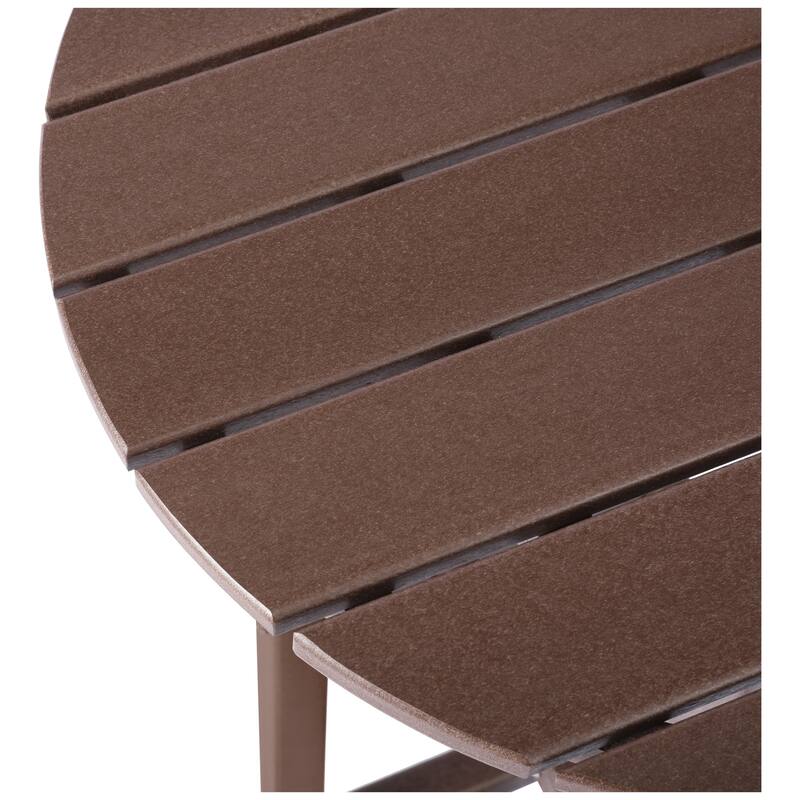 Laguna Hdpe All Weather Outdoor Patio Bistro Bar Set (3-Piece Set)