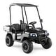 preview thumbnail 2 of 40, Kids Ride On Golf Cart with Remote 24V Rechargeable Battery USB Music and Sun Awning - 53.5" × 28" × 45" (L x W x H)