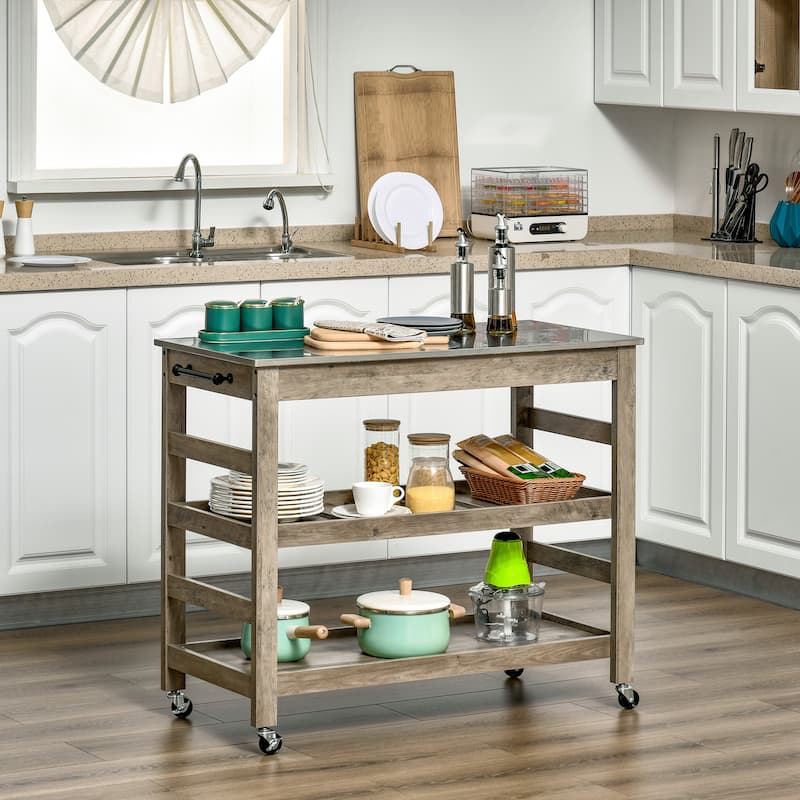 Rolling Kitchen Cart