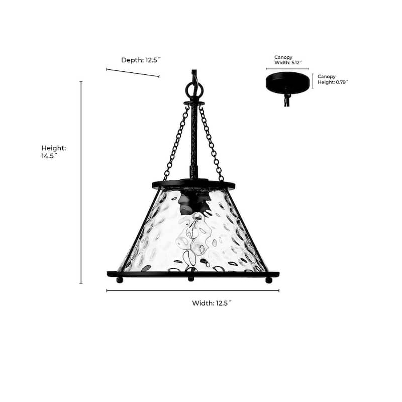 Millennium Lighting 13501 Javis 13" Wide Pendant