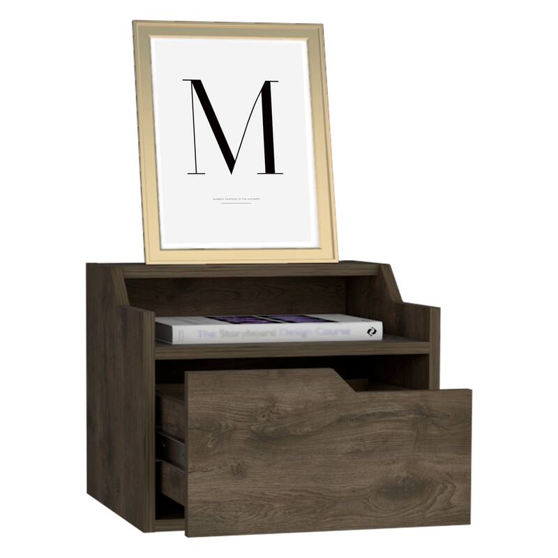 Busan 1-Drawer Modern Floating Nightstand