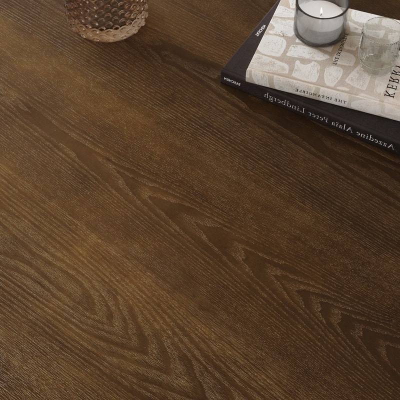 Fluted 31.5" Square Lift-Top Coffee Table with Hydraulic Mechanism for Hidden and Open Storage Solutions