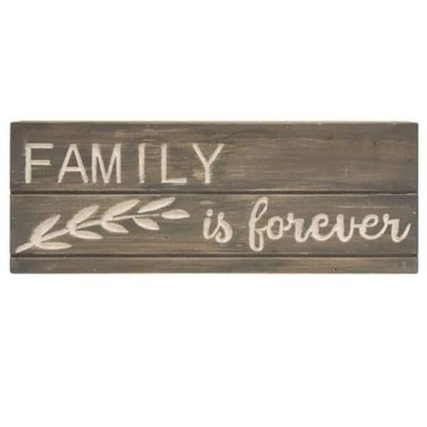 Family Is Forever Engraved Pallet Look Sign - N/A - Bed Bath & Beyond ...