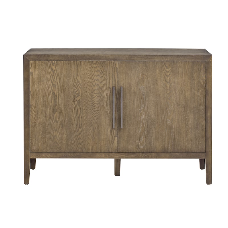 47" Vintage Style Wood Kitchen Accent Buffet Sideboard Cabinet