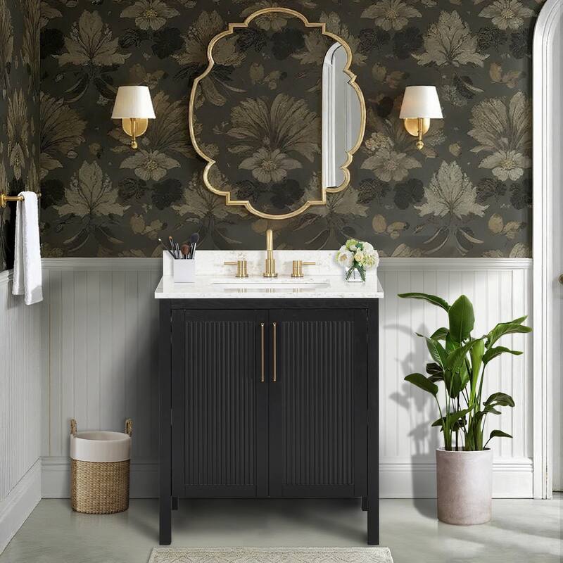 Avanity LUKA-V30 Luka 30" Single Free Standing Vanity Cabinet Only