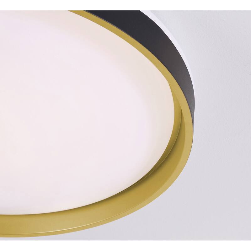 AFX RNAF19LAJD1 Ceiling 19" Wide LED Flush Mount Drum Ceiling Fixture