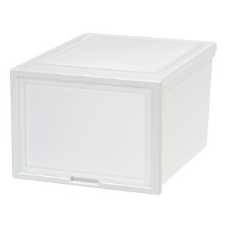 Deep Box Chest with Sliding Door in White (3-Pack) - Bed Bath & Beyond ...