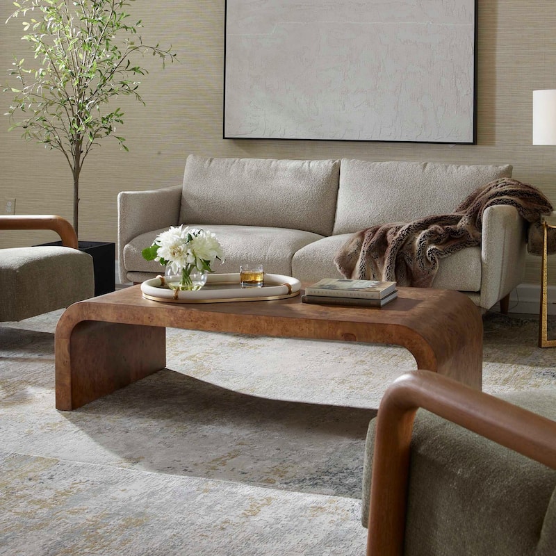 Uttermost Carraway Burl Wood Coffee Table