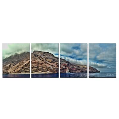 Ready2HangArt 'Guadeloupe Island' 4-Piece Wrapped Canvas Wall Art Set