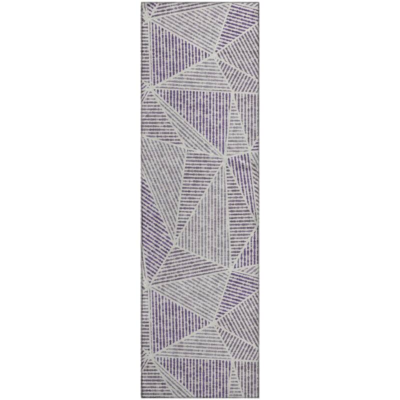 Premium Washable Super Soft Contemporary Mosaic Mayfield Rug
