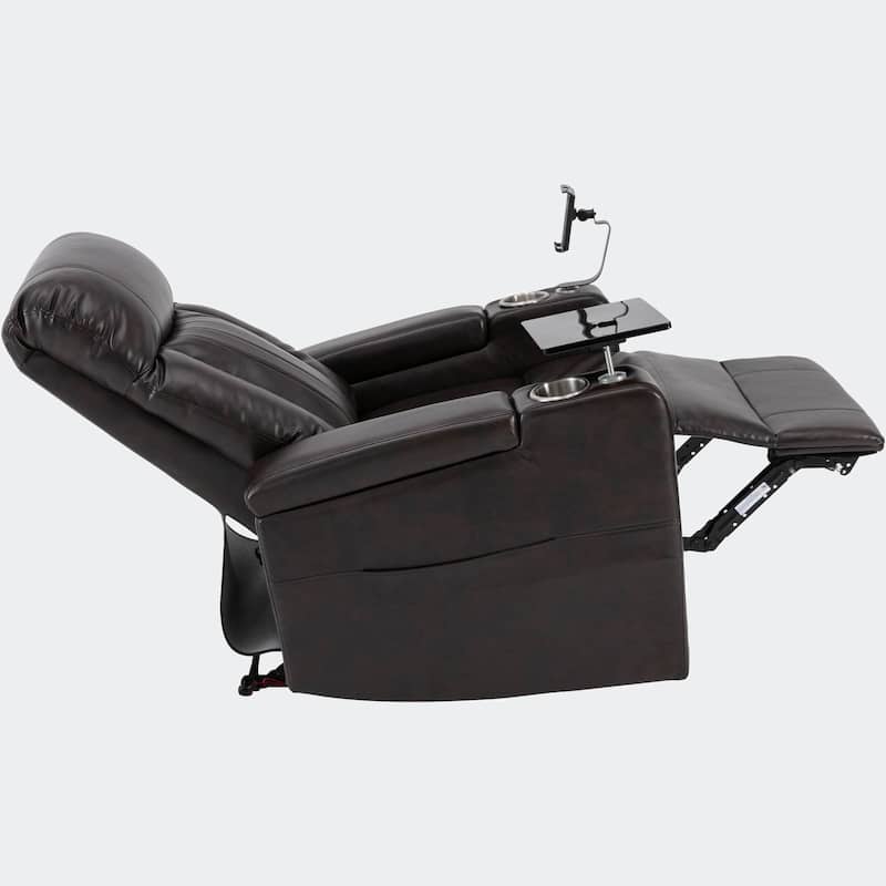 Power Motion Recliner with USB Charging Port