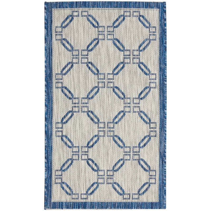 Nourison Garden Party Geometric Casual Indoor/Outdoor Area Rug