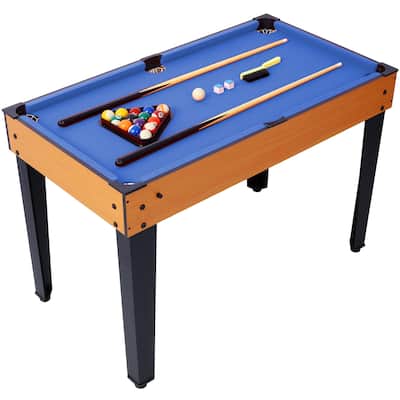 5-in-1 Multi Game Table - Billiards, Push Hockey, Foosball, Basketball