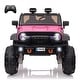 preview thumbnail 26 of 30, 2 Seats 24V Kids Ride on Truck with Remote Control Pink