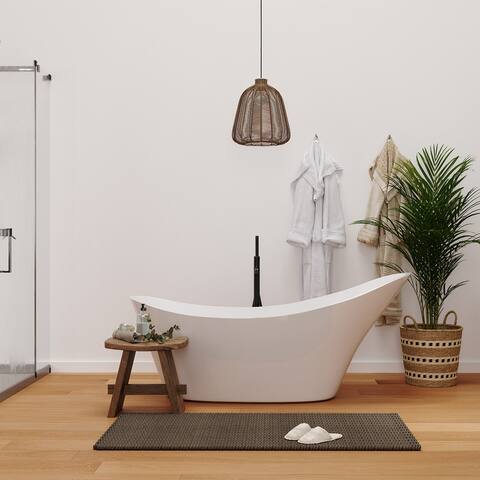 Eviva Aura 71" Acrylic Bathtub