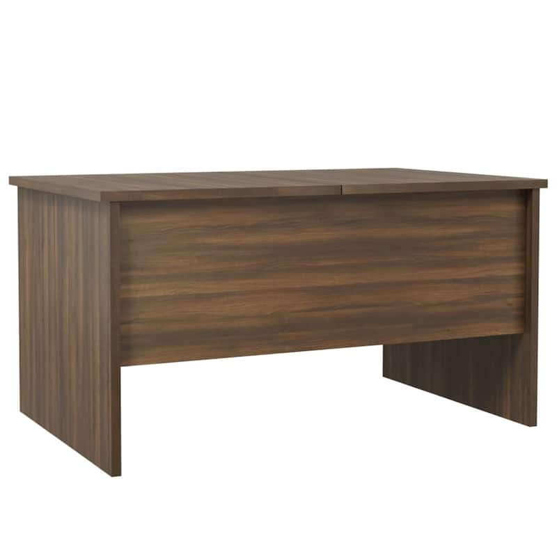 vidaXL Coffee Table Lift Top End Table Accent Side Sofa Table Engineered Wood - 31.5" x 19.7" x 16.7"