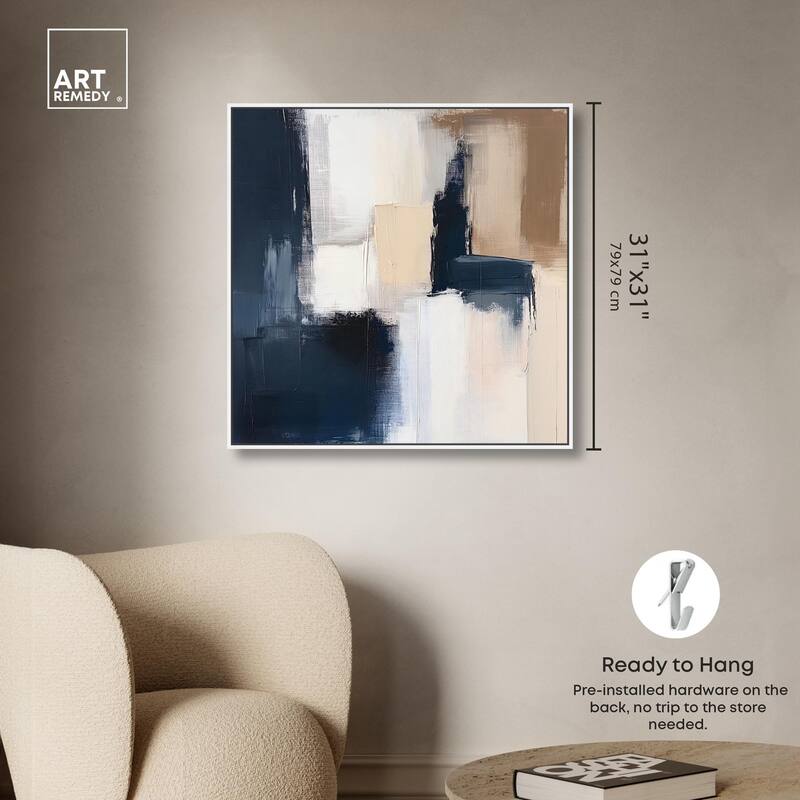 Stormy Hues III Canvas by Art Remedy