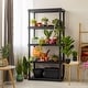 preview thumbnail 5 of 3, IRIS USA® Plastic Rack Shelf - Black