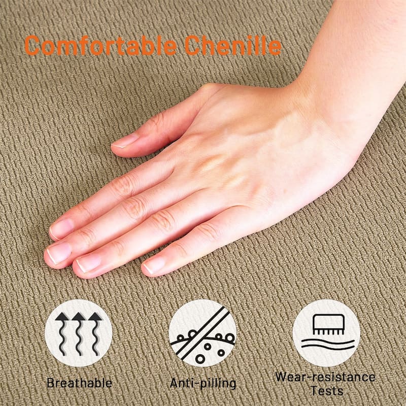 Modern Corduroy Sofa with 2 Pillows, Mid-Century Loveseat Couch with Square Arms for Livingroom