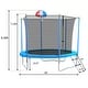 preview thumbnail 4 of 17, 8FT Trampoline for Kids with Safety Enclosure Net