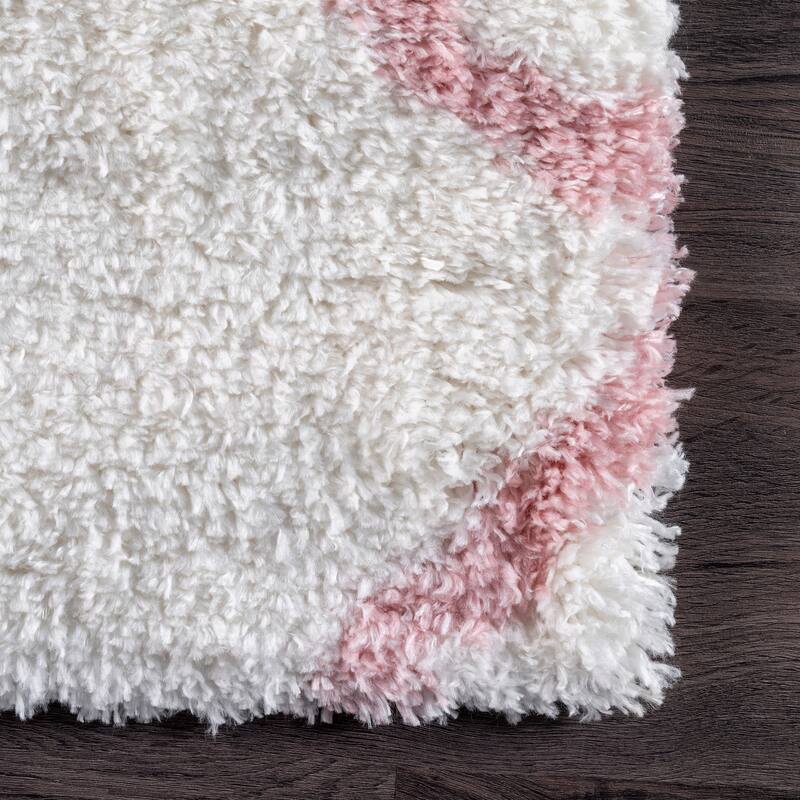 Nuloom Nelda Trellis Kids Shag Area Rug