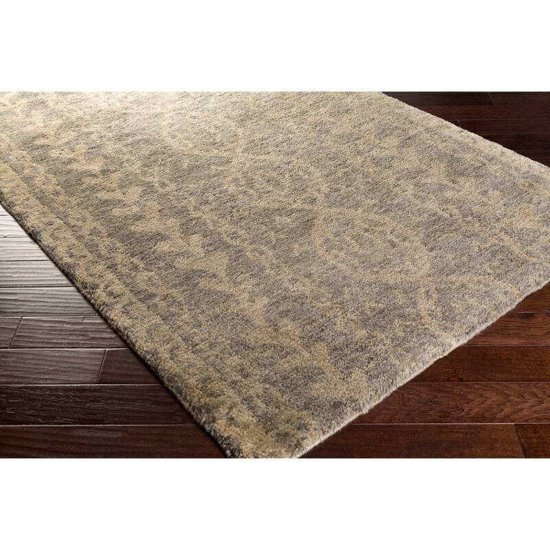 The Curated Nomad Clarendon Hand Knotted Bohemian Jute Area Rug