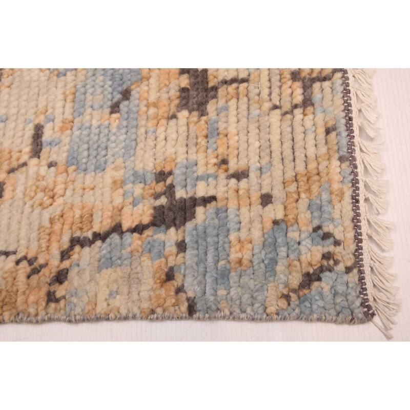 ECARPETGALLERY Hand-knotted Legacy Light Khaki Wool Rug - 5'5 x 8'5