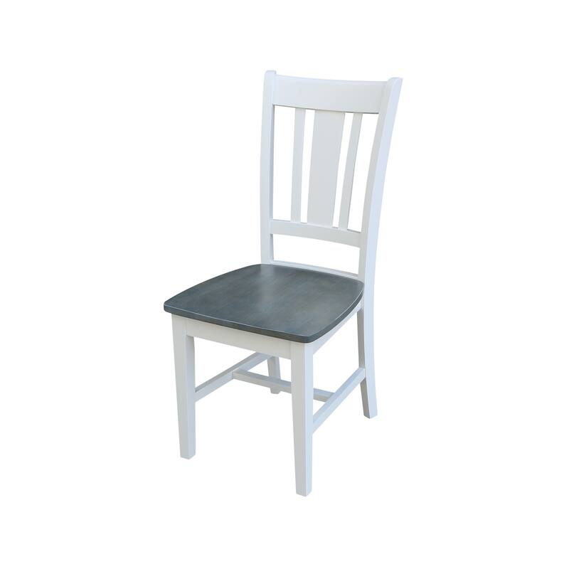 30" Round Top Pedestal Table with 2 San Remo Chairs