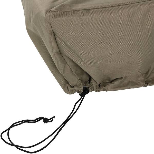 Shop Sunnydaze Heavy Duty Square Khaki Fire Pit Cover 36 Inch