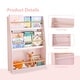 preview thumbnail 11 of 28, 3 Tier Kids Book Shelf,Kids Book Rack, Helps Keep Bedrooms, Playrooms, and Classrooms Organized