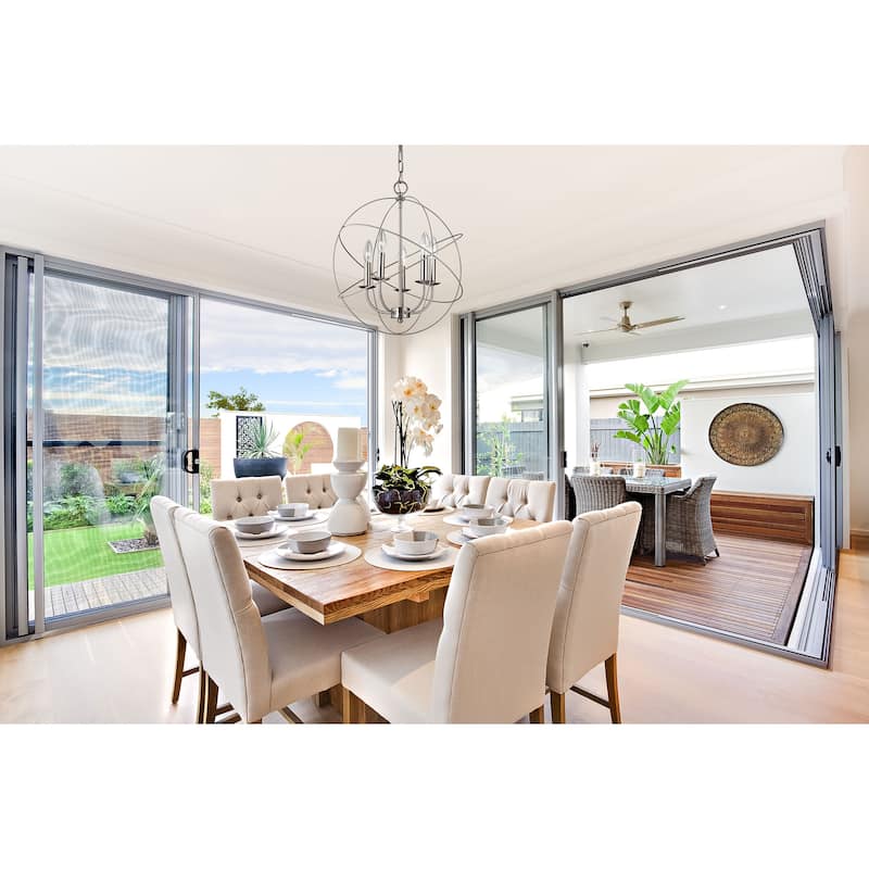 Cornerstone Williamsport 5 Light Chandelier In Brushed Nickel