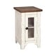 preview thumbnail 2 of 3, Wystfield Chairside End Table - White/Brown