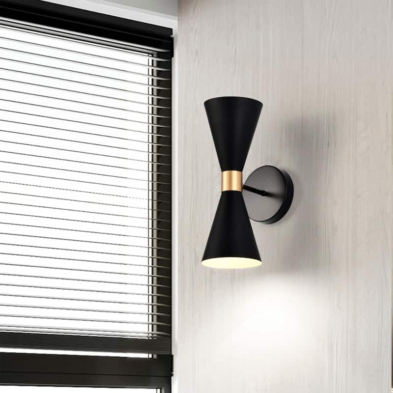 Smithy 7 Inch Matte Finish Adjustable Arm Wall Sconces (Color Optional)