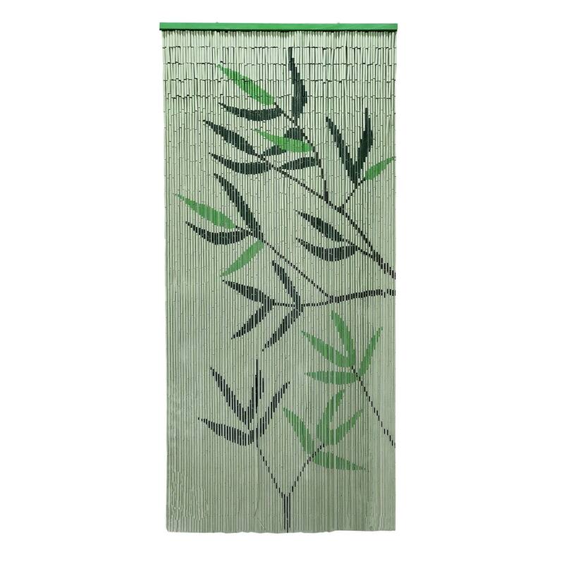 Bamboo Beaded Door Curtain 65 Strings 79" W x 36" W - 79" H x 36" W x 0.6" D