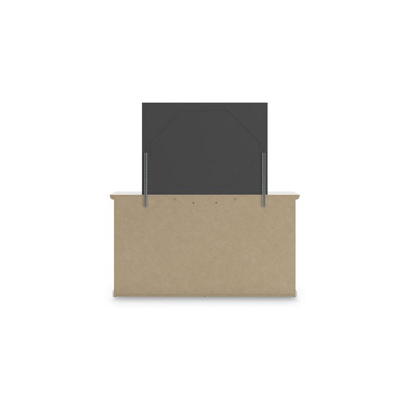 Signature Design by Ashley Bostwick Shoals White Dresser and Mirror