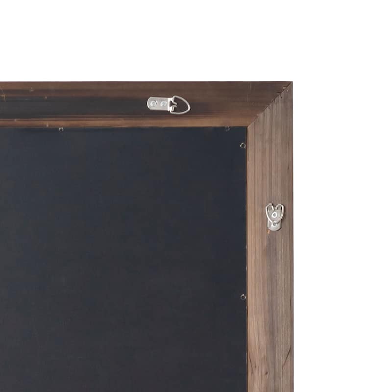 Wood Bedroom Dressing Full-length Mirror with Standing