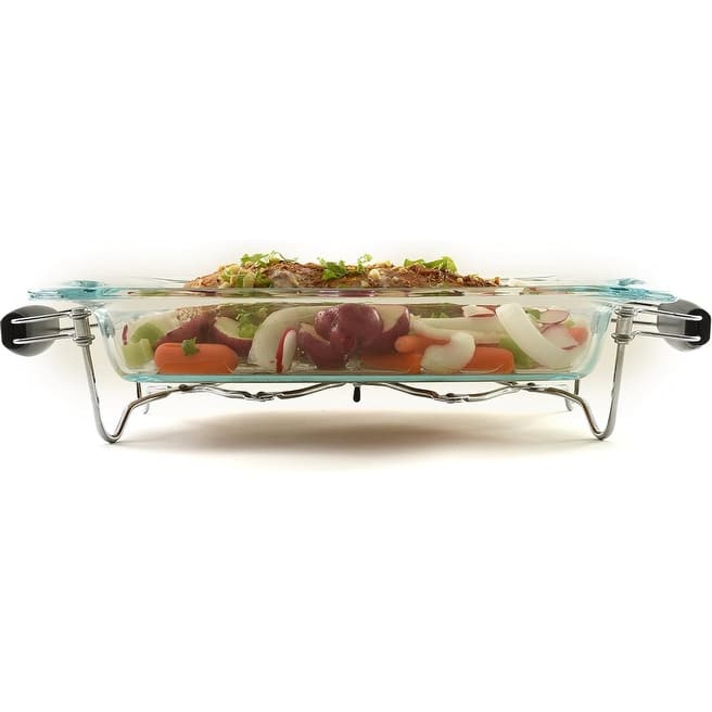 412 Adjustable Expanding Metal Trivet & Hot Plate Holder, Chrome Steel