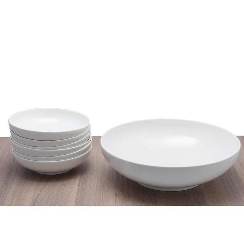 Every Time White Salad Bowl 144oz