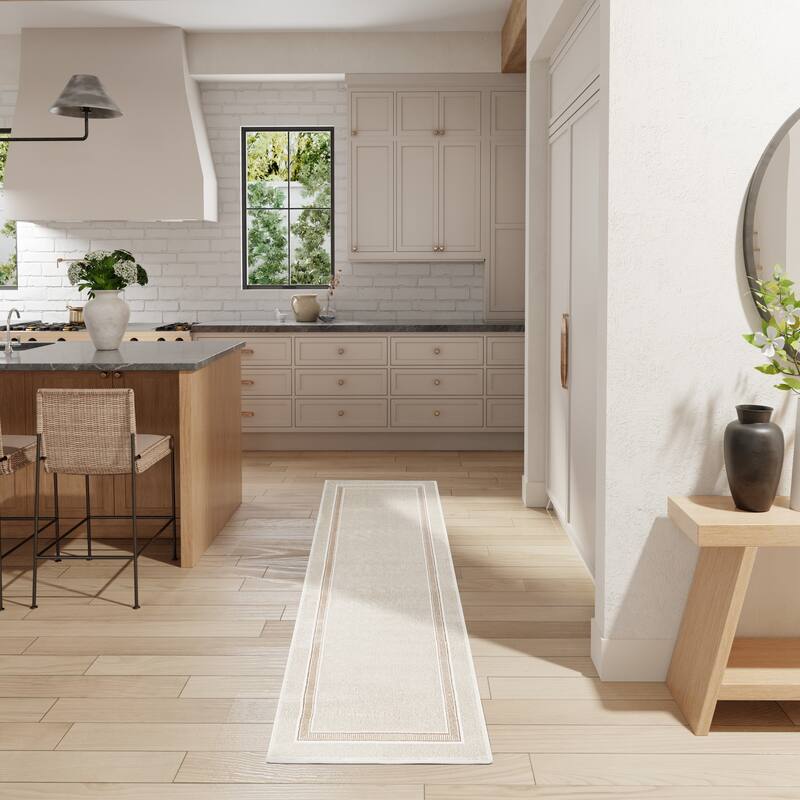 Nourison Glam Indoor Grey Geometric Area Rug