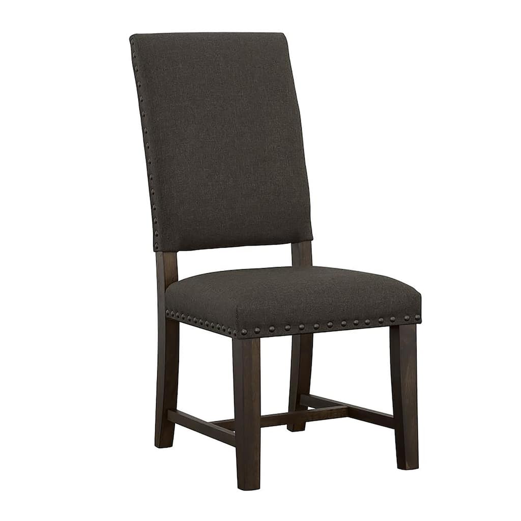Upholestered Side Chair,Dining Chair with Wooden Legs (Set of 2)