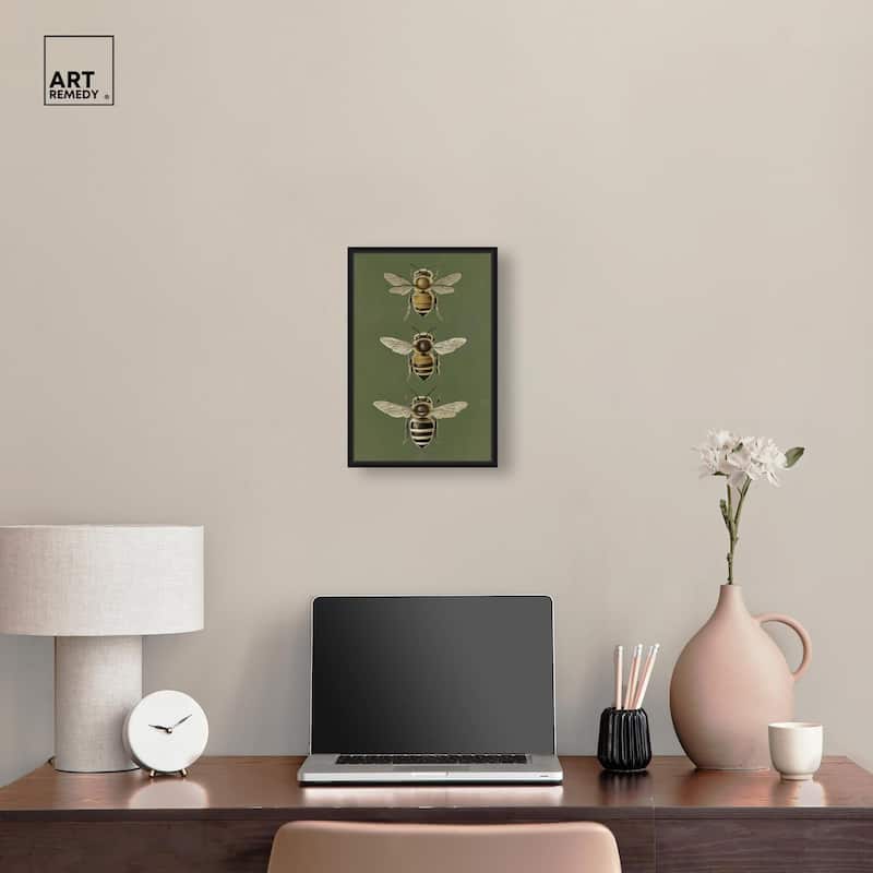 Anatomy of the Bee Canvas by Art Remedy