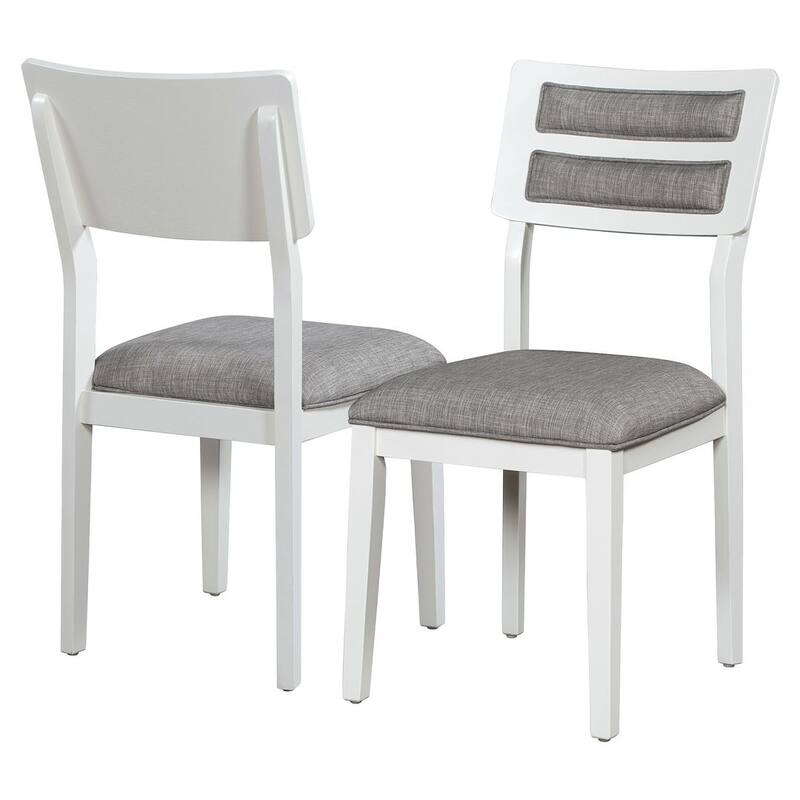 60'' rectangular dining table with 4 upholstered chairs and bench